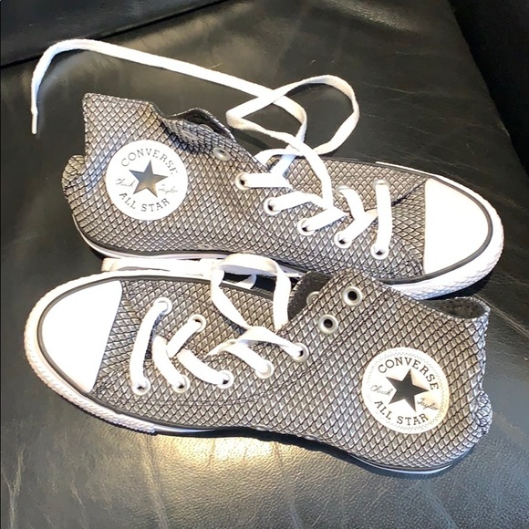 Converse Shoes - Converse Chuck Taylor High Tops Black/Grey Size 7